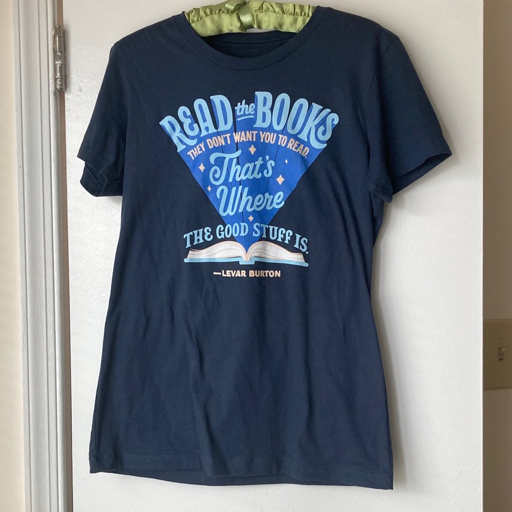 Levar Burton Banned Book tee